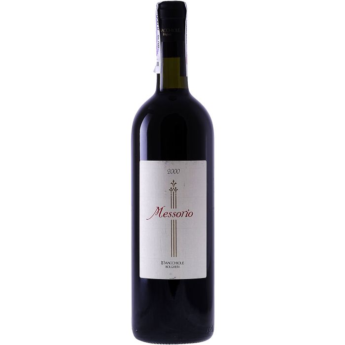 Вино Le Macchiole Messorio 2000, Le Macchiole 0,750 / Мессоріо 2000, червоне сухе, 0.75 л