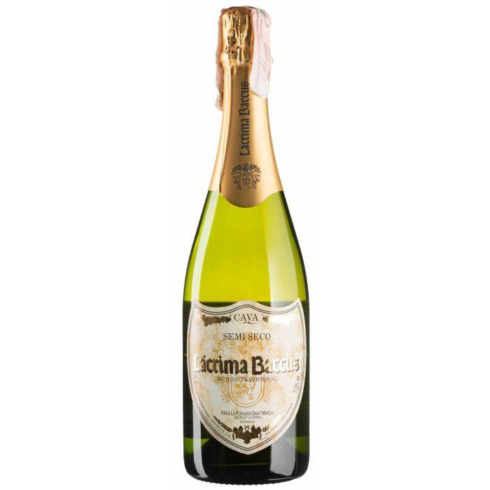 Ігристе Lacrima Baccus Cava Lacrima Baccus Semi Seco / Кава Лакріма Баккус Семі Секо, біле, 0.75 л Ігристе Lacrima Baccus Cava Lacrima Baccus Semi Seco / Кава Лакріма Баккус Семі Секо, біле, 0.75 л
