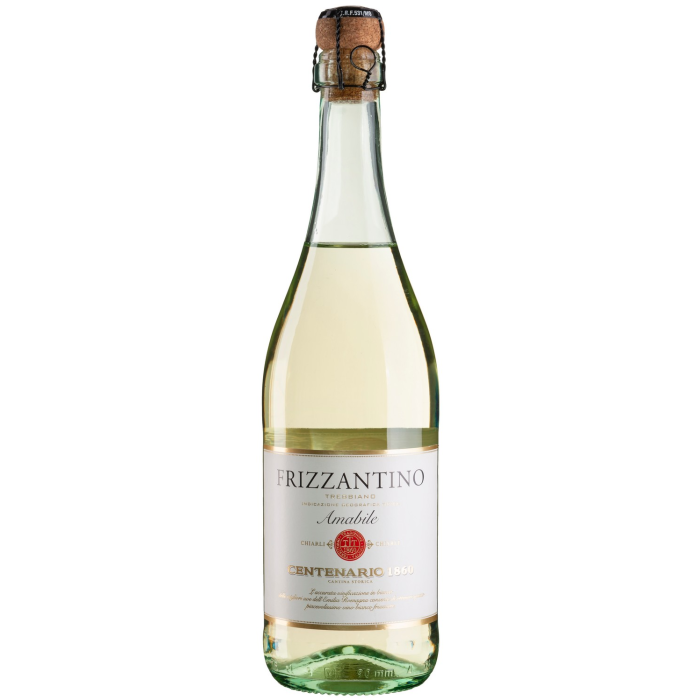 Ігристе Chiarli Frizzantino Trebbiano del Rubicone amabile / Фрізантіно Требіано дель Рубіконе, біле, 0.75 л