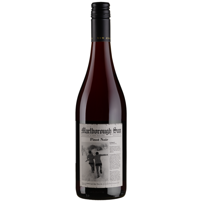 Вино Marlborough Sun Pinot Noir Marlborough Sun / Піно Нуар Мальборо Сан, червоне сухе, 0.75 л