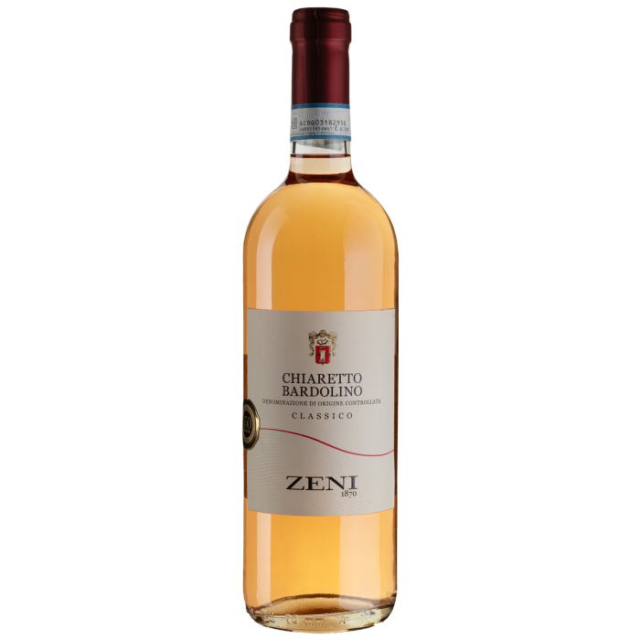 Вино Zeni Bardolino Chiaretto Classico / Бардоліно Кьярето Классіко, рожеве сухе, 0.75 л Вино Zeni Bardolino Chiaretto Classico / Бардоліно Кьярето Классіко, рожеве сухе, 0.75 л
