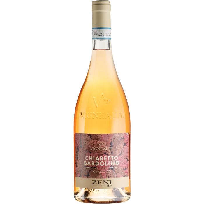 Вино Zeni Bardolino Chiaretto Classico Vigne Alte / Кьяретто Классіко Віньє Альте, рожеве сухе, 0.75 л