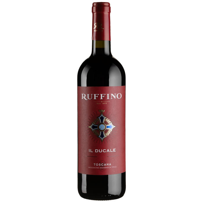 Вино Ruffino Il Ducale / Іль Дукалє, червоне сухе, 0.75 л