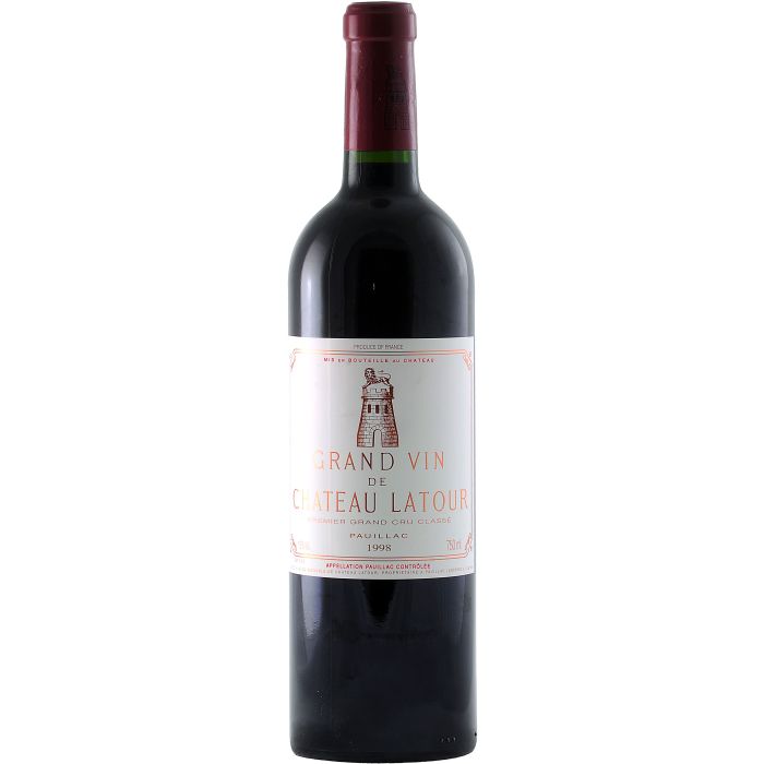 Вино Chateau Latour Chateau Latour / Шато Латур 1998, червоне сухе, 0.75 л Вино Chateau Latour Chateau Latour / Шато Латур 1998, червоне сухе, 0.75 л