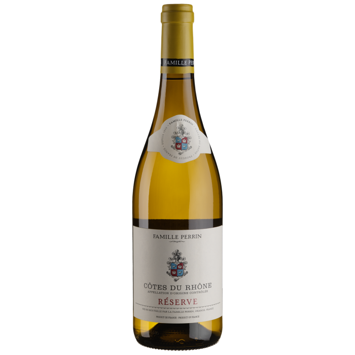 Вино Famille Perrin Perrin Reserve Blanc / Перрін Резерв Кот дю Рон, біле сухе, 0.75 л