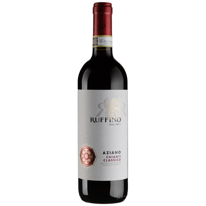 Вино Ruffino Aziano Chianti Classico / Аціано Кьянті Классіко, червоне сухе, 0.75 л