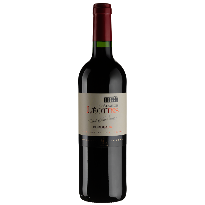 Вино Chateau des Leotins Rouge Chateau des Leotins Rouge / Шато де Лєотен, червоне сухе, 0.75 л