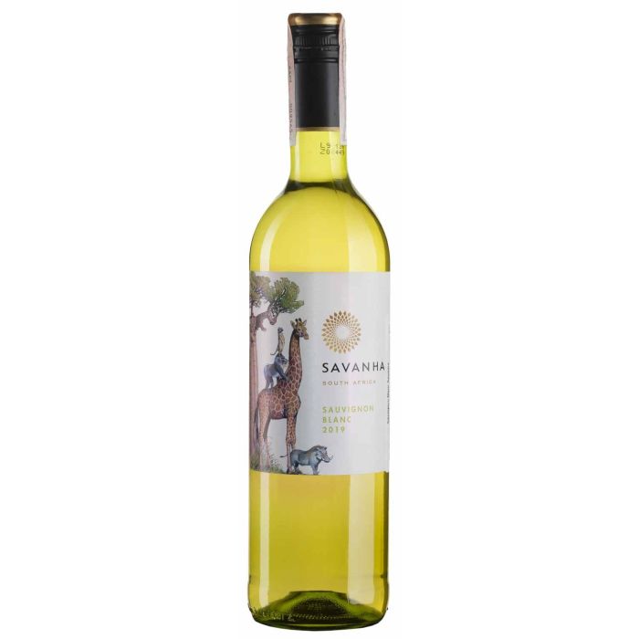 Вино Spier Wines Sauvignon Blanc Savanha / Совіньйон Блан Савана, біле сухе, 0.75 л