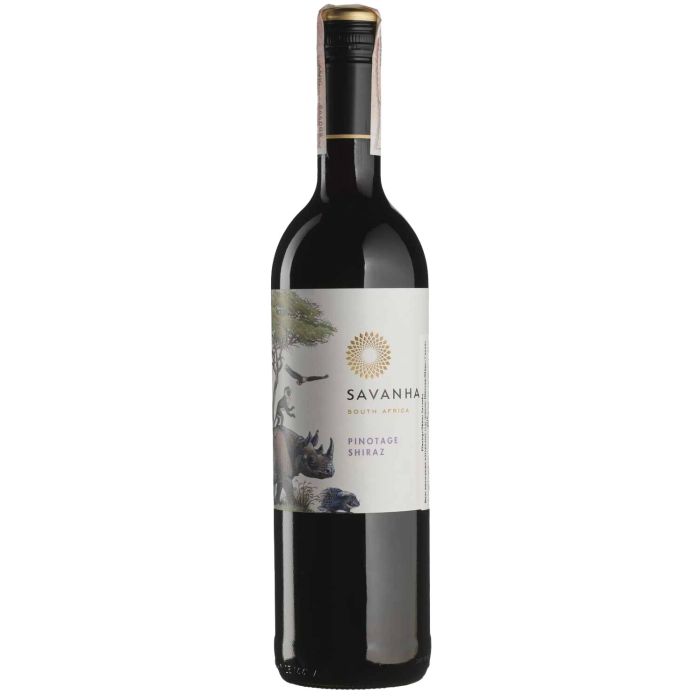 Вино Spier Wines Pinotage/Shiraz Savanha / Пінотаж/Шираз Савана, червоне сухе, 0.75 л Вино Spier Wines Pinotage/Shiraz Savanha / Пінотаж/Шираз Савана, червоне сухе, 0.75 л