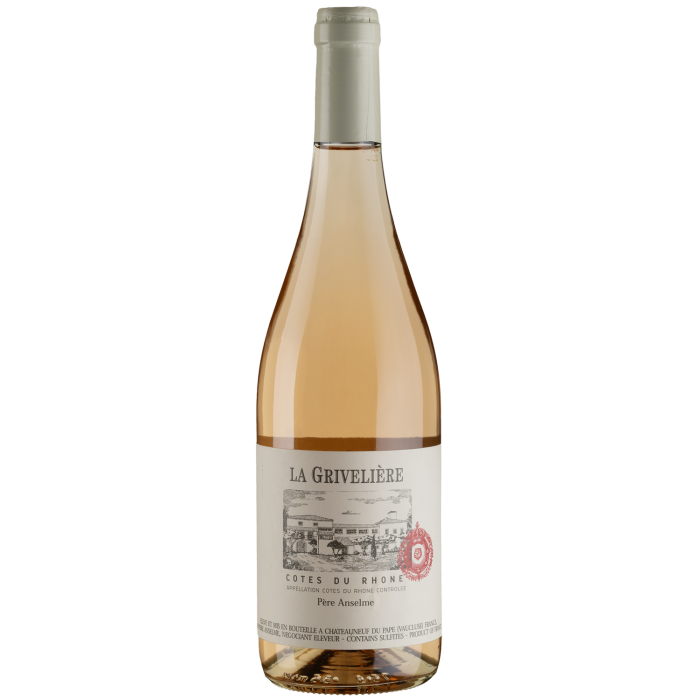 Вино Brotte Cotes du Rhone La Griveliere Pere Anselme Rose / Кот дю Рон Ля Грівельєр Пер Ансельм, рожеве сухе, 0.75 л