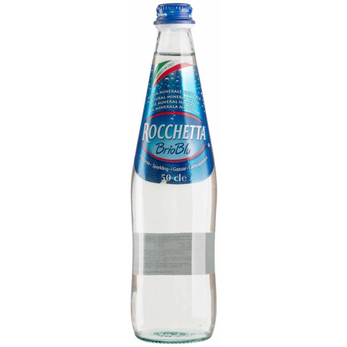 Вода мінеральна газована Rocchetta Brio Blu скло (Італія) 0.5л