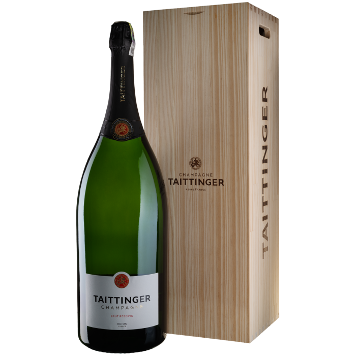 Шампанське Taittinger Brut Reserve, Taittinger 6,0 WB / Тетенже Брют Резерв, біле, 6 л