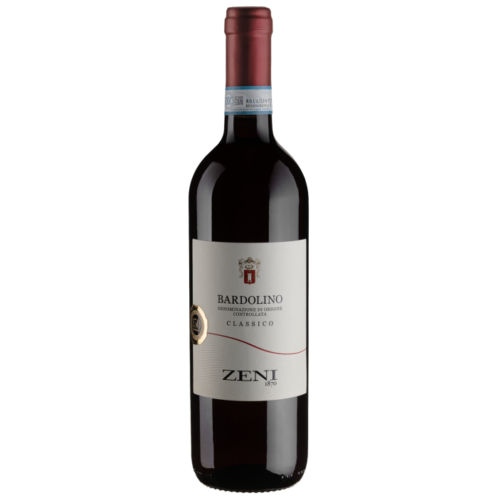Вино Zeni Bardolino Classico / Бардоліно Классіко, червоне сухе, 0.75 л
