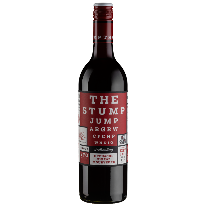 Вино d'Arenberg Stump Jump Red Grenache Shiraz Mourvedre / Стамп Джамп, червоне сухе, 0.75 л