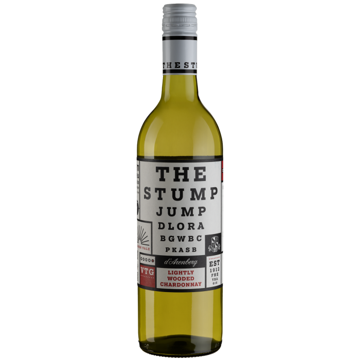 Вино d'Arenberg Stump Jump Lightly Wooded Chardonnay / Стамп Джамп Лайтлі Вудед Шардоне, біле сухе, 0.75 л
