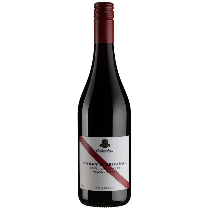 Вино d'Arenberg D'Arry's Original Shiraz Grenache / Д'Арріз Оріджінел, червоне сухе, 0.75 л