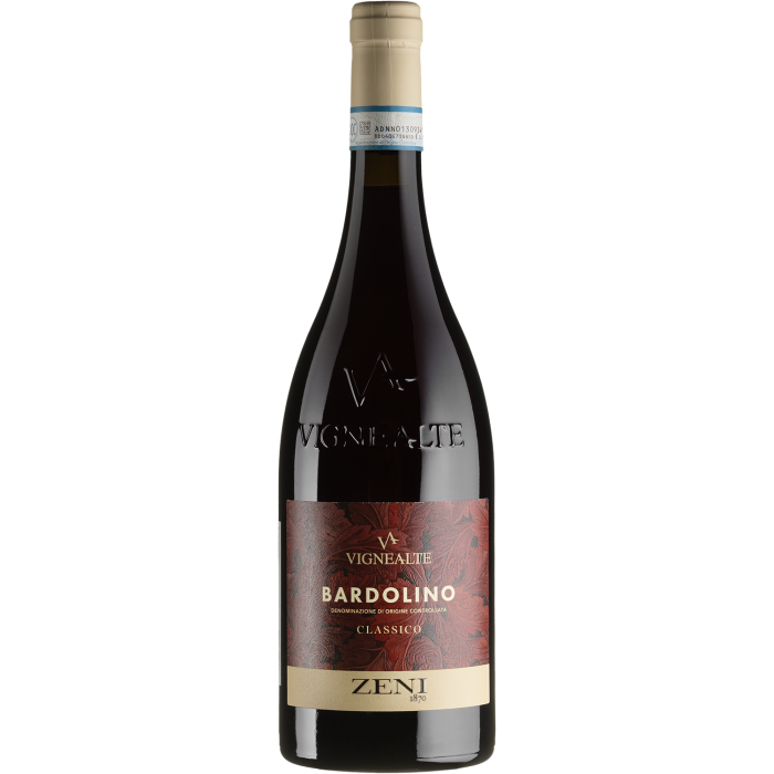 Вино Zeni Bardolino Classico Vigne Alte / Бардоліно Классіко Вінья Альте, червоне сухе, 0.75 л
