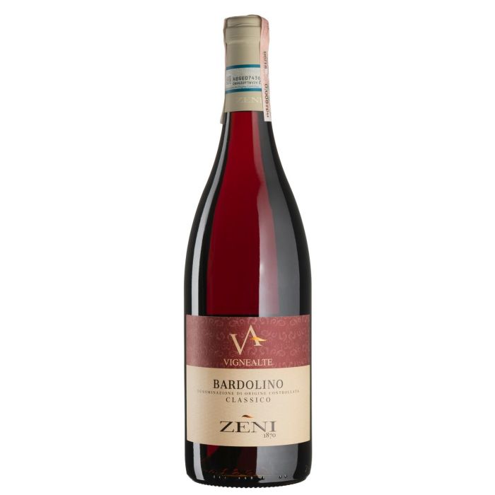 Вино Zeni Bardolino Classico Vigne Alte / Бардоліно Классіко Вінья Альте, червоне сухе, 0.75 л Вино Zeni Bardolino Classico Vigne Alte / Бардоліно Классіко Вінья Альте, червоне сухе, 0.75 л