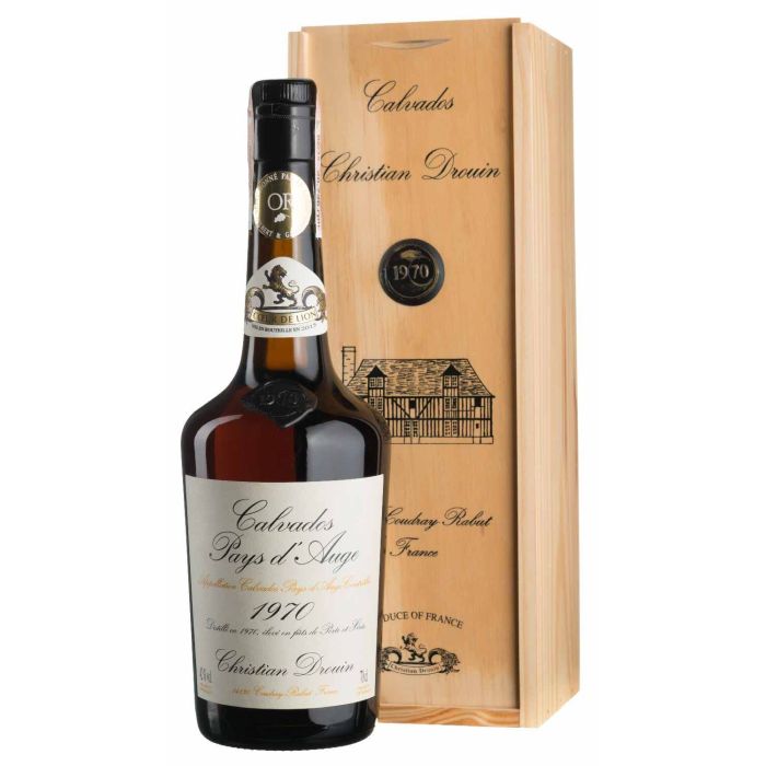Кальвадос Calvados Coeur de Lion Pays d'Auge 1970, 0.7 л