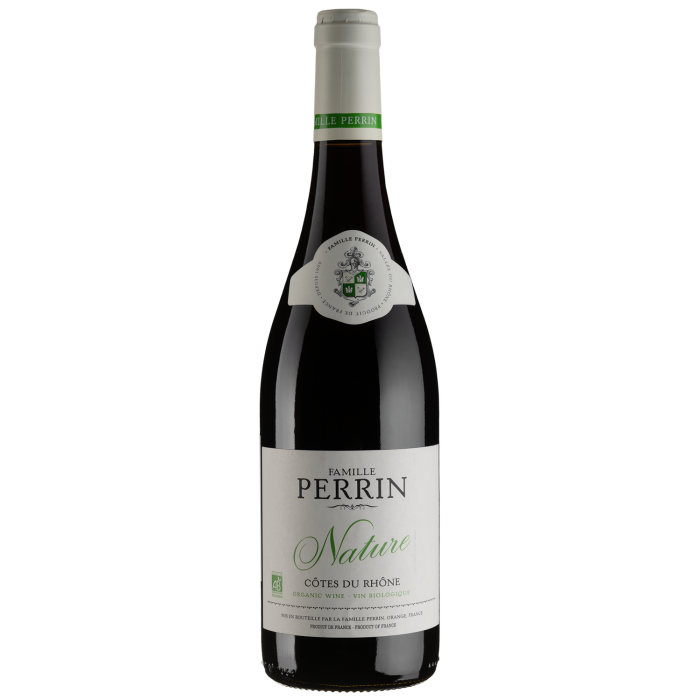 Вино Famille Perrin Perrin Nature Rouge / Натюр Перрін Кот дю Рон, червоне сухе, 0.75 л