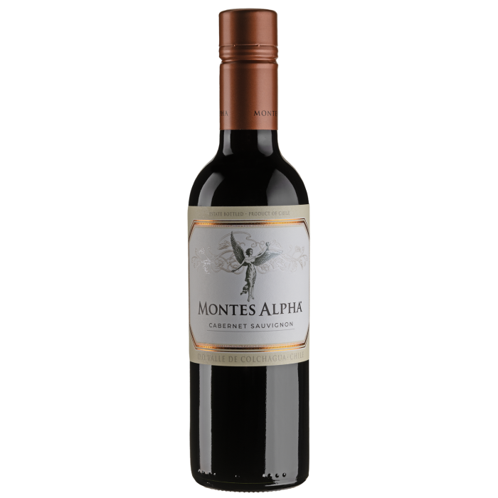 Вино Montes Cabernet Sauvignon Alpha / Монтес Альфа Каберне Совіньйон, червоне сухе, 0.375 л Вино Montes Cabernet Sauvignon Alpha / Монтес Альфа Каберне Совіньйон, червоне сухе, 0.375 л