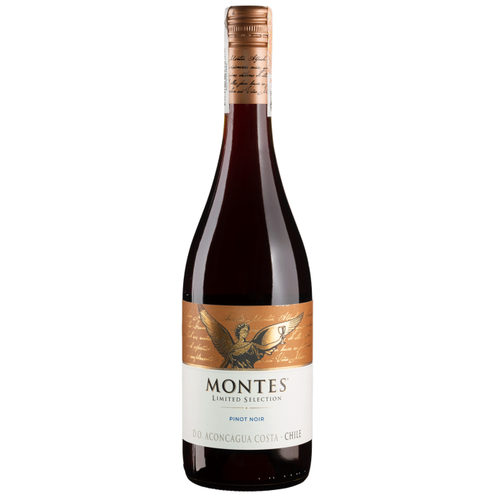Вино Montes Pinot Noir Limited Selection / Піно Нуар Лімітед Селекшен, червоне сухе, 0.75 л