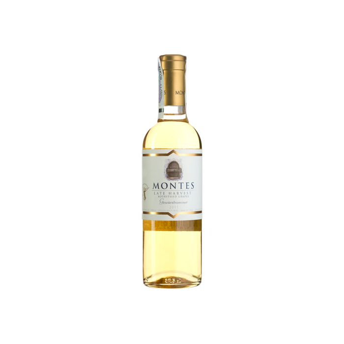 Вино Montes Late Harvest / Лейт Харвест, біле солодке, 0.375 л