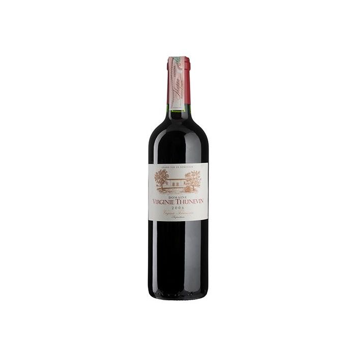 Вино Thunevin Domaine Virginie Thunevin / Домен Віржині Тюневен 2006, червоне сухе, 0.75 л