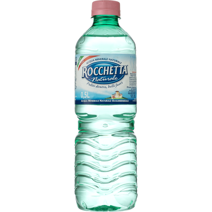 Вода мінеральна негазована Rocchetta Naturale (Італія) 0,5л Вода мінеральна негазована Rocchetta Naturale (Італія) 0,5л