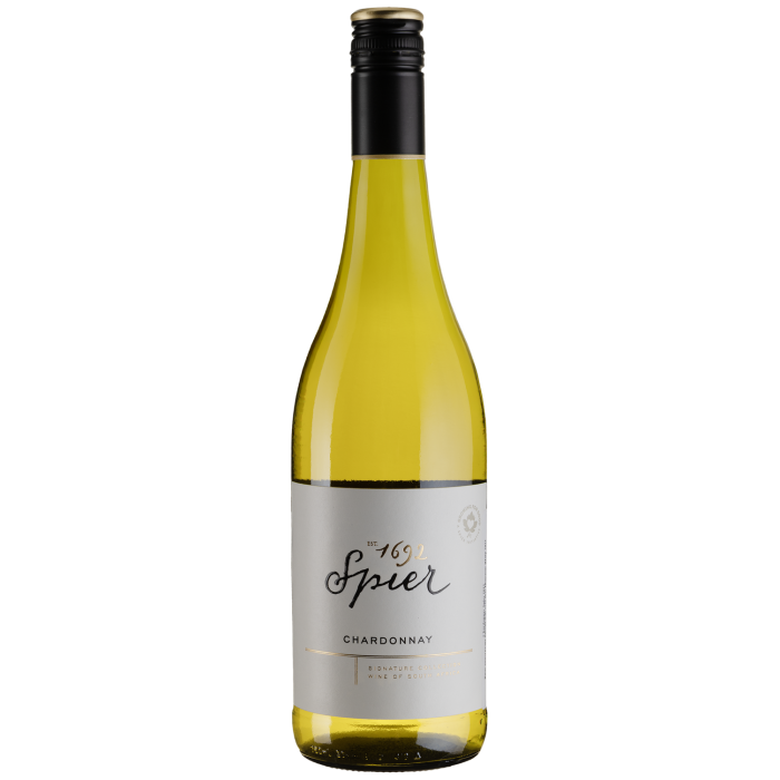 Вино Spier Wines Chardonnay Spier Signature, Spier Wines / Шардоне Шпір, біле сухе, 0.75 л Вино Spier Wines Chardonnay Spier Signature, Spier Wines / Шардоне Шпір, біле сухе, 0.75 л