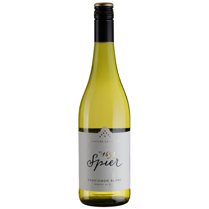 Вино Spier Wines Sauvignon Blanc Spier Signature, Spier Wines / Совіньйон Блан Шпір, біле сухе, 0.75 л