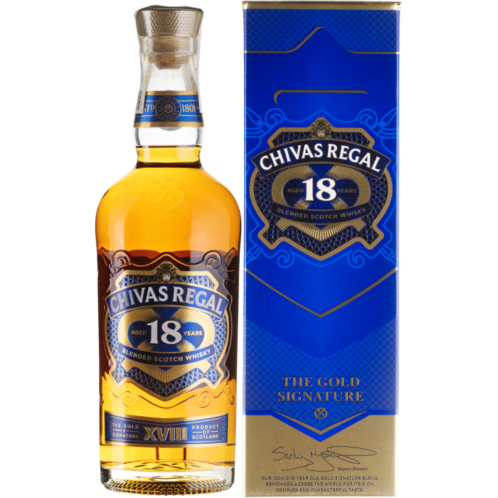 Віскі Chivas Regal 18 yo, gift box, 0.7 л