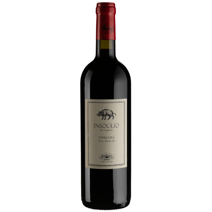 Вино Campo di Sasso Insoglio del Cinghiale / Інзоліо дель Кіньяле, червоне сухе, 0.75 л