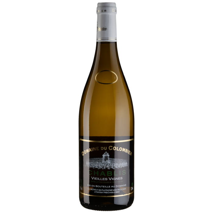 Вино Domaine Du Colombier Chablis vieilles Vignes / Шаблі Вйєй Вінь, біле сухе, 0.75 л