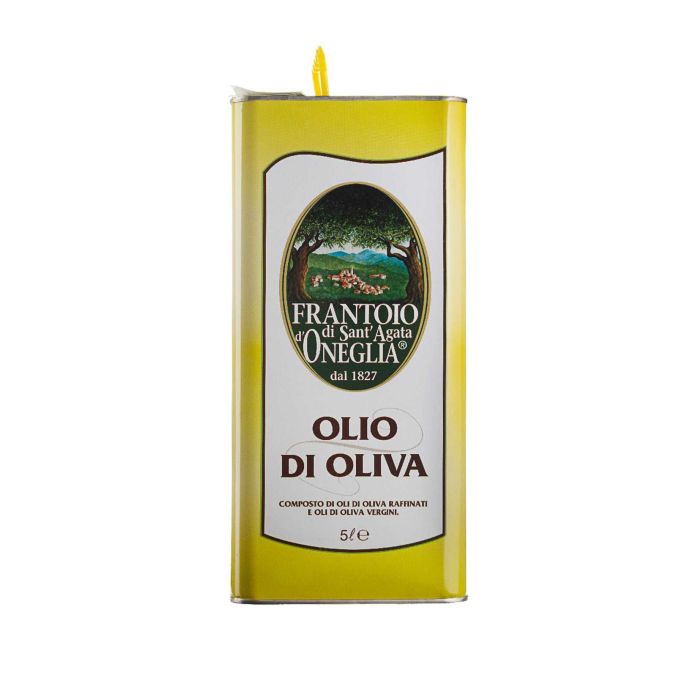 Олія оливкова (70% рафінована, 30% екстра верджин) 5л, Frantoio di Sant'agata (Італія) металева банка