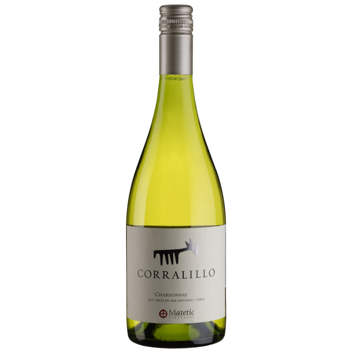 Вино Matetic Vineyards Chardonnay Corralillo / Шардоне Корралілло Матетік, біле сухе, 0.75 л Вино Matetic Vineyards Chardonnay Corralillo / Шардоне Корралілло Матетік, біле сухе, 0.75 л