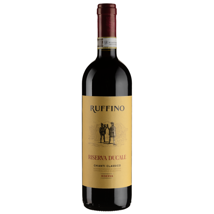Вино Ruffino Riserva Ducale Chianti Classico Riserva / Різерва Дукалє К`янті Классіко Різерва, червоне сухе, 0.75 л