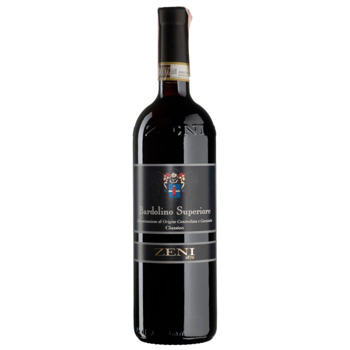 Вино Zeni Bardolino Superiore Classico / Бардоліно Суперіоре Классіко, червоне сухе, 0.75 л