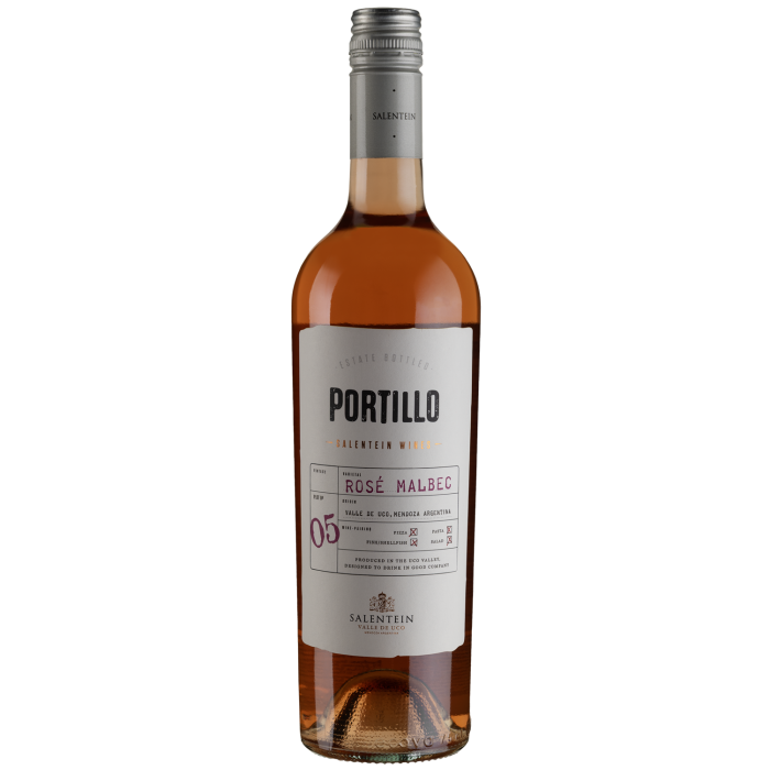 Вино Portillo Portillo Rose-Malbec / Портіло Розе-Мальбек, рожеве сухе, 0.75 л