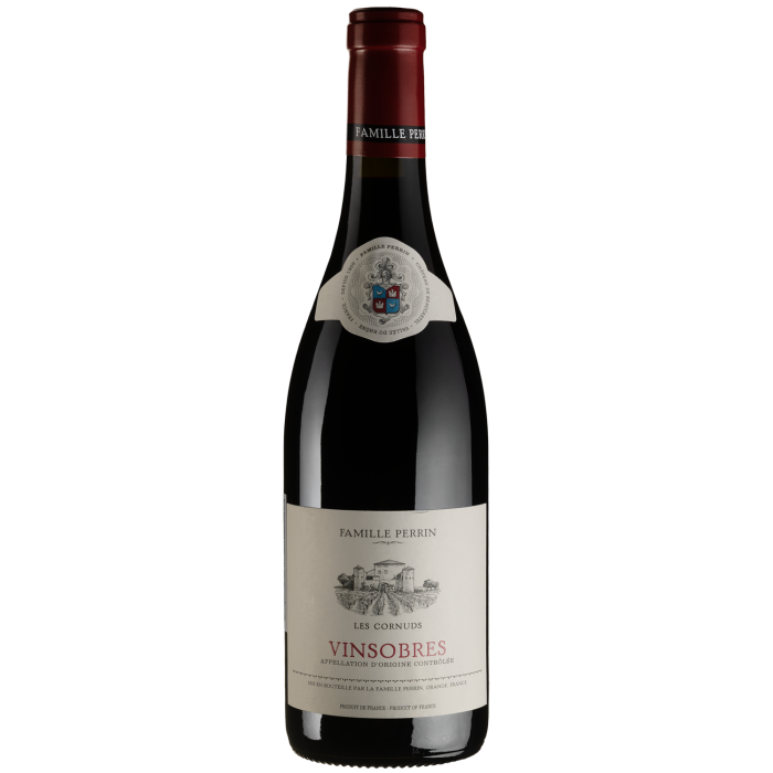 Вино Famille Perrin Vinsobres Les Cornuds / Венсобр Лє Корню, червоне сухе, 0.75 л