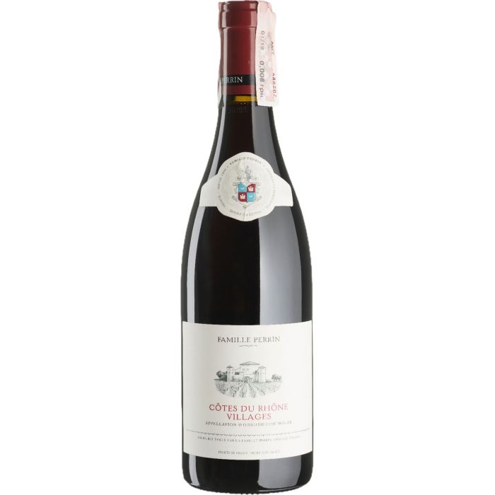 Вино Famille Perrin Perrin Cotes du Rhone Villages / Кот дю Рон Віляж, червоне сухе, 0.75 л