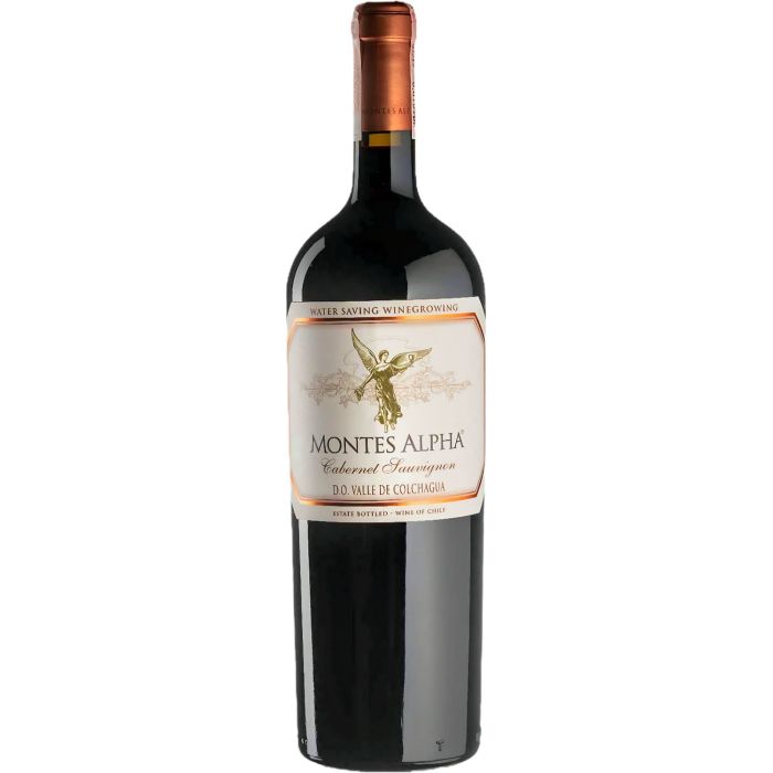 Вино Montes Cabernet Sauvignon Alpha / Монтес Альфа Каберне Совіньйон, червоне сухе, 1.5 л Вино Montes Cabernet Sauvignon Alpha / Монтес Альфа Каберне Совіньйон, червоне сухе, 1.5 л