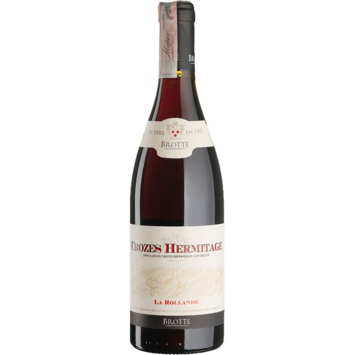 Вино Brotte La Rollande Crozes-Hermitage red / Ля Роланд Кроз-Ермітаж, червоне сухе, 0.75 л Вино Brotte La Rollande Crozes-Hermitage red / Ля Роланд Кроз-Ермітаж, червоне сухе, 0.75 л