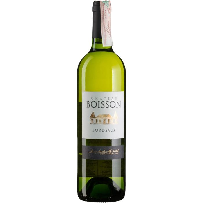 Вино Chateau Boisson Chateau Boisson Blanc / Шато Буасон, біле сухе, 0.75 л Вино Chateau Boisson Chateau Boisson Blanc / Шато Буасон, біле сухе, 0.75 л