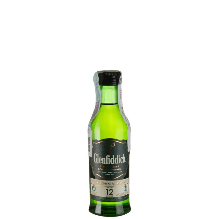 Віскі Glenfiddich 12 yo, 0.05 л Віскі Glenfiddich 12 yo, 0.05 л