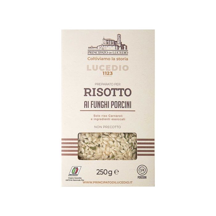 Ризотто з білими грибами 250г, Principato di Lucedio (Італія)
