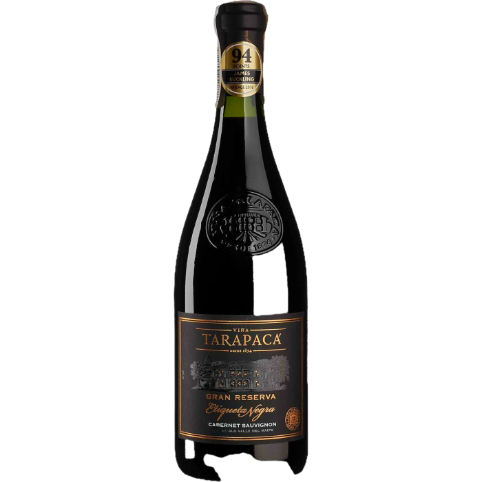 Вино Tarapaca Cabernet Sauvignon Gran Reserva Etiqueta Negra / Гран Різерва Етікета Негра Каберне, червоне сухе, 0.75 л