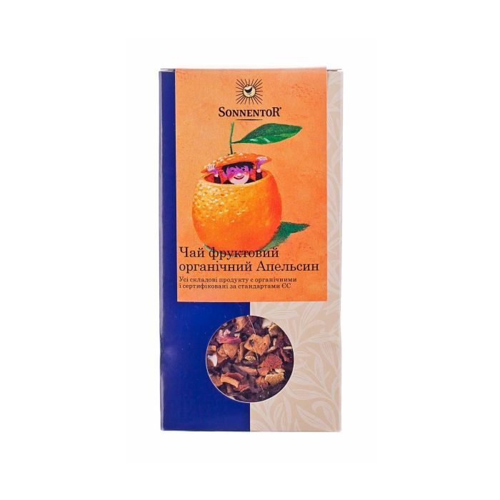 Чай фруктовий органічний Апельсин 100г., Sonnentor (Австрія)
