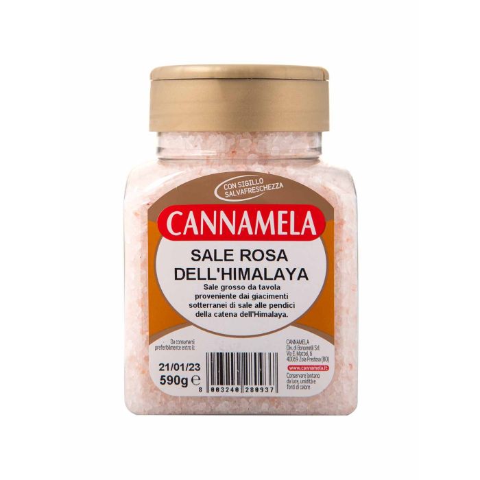 Сіль рожева гімалайська 590г, Cannamela (Італія) Сіль рожева гімалайська 590г, Cannamela (Італія)