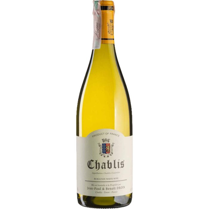 Вино Jean-Paul & Benoit Droin Chablis / Шаблі, біле сухе, 0.75 л